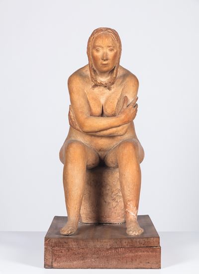 Nudo Femminile Seduto