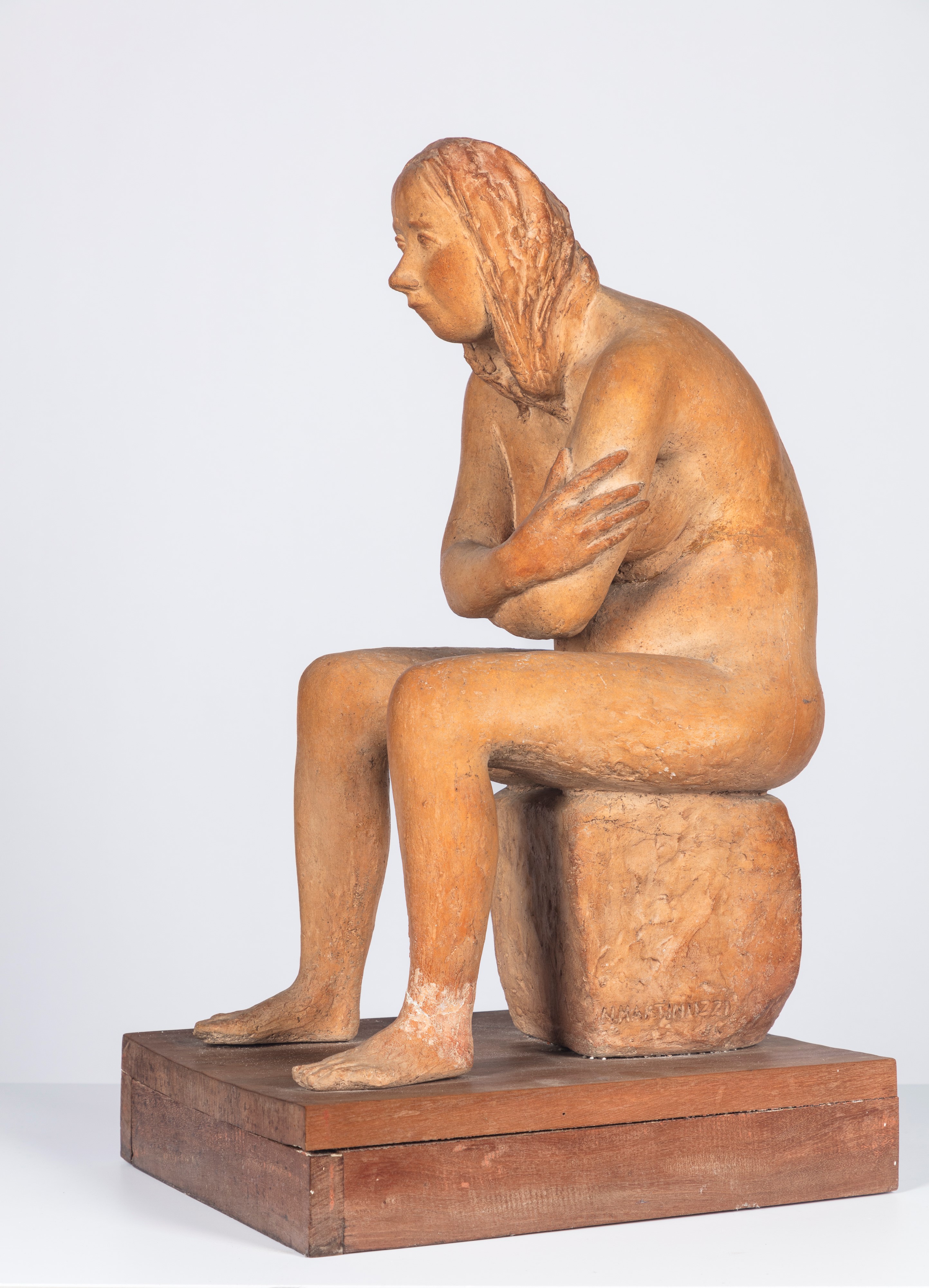 Napoleone Martinuzzi - Nudo Femminile Seduto