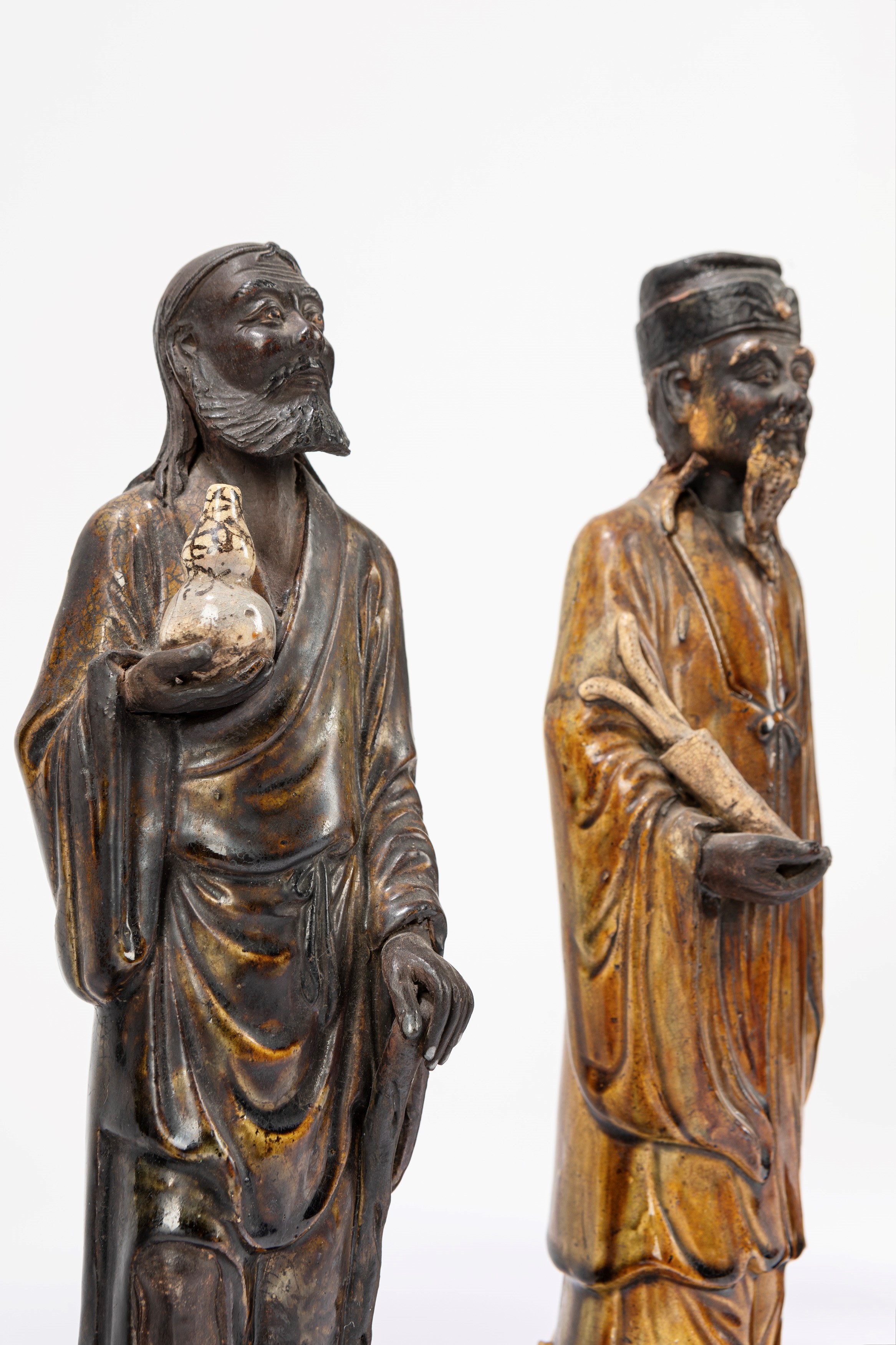 Sei Sculture in Ceramica Shiwan