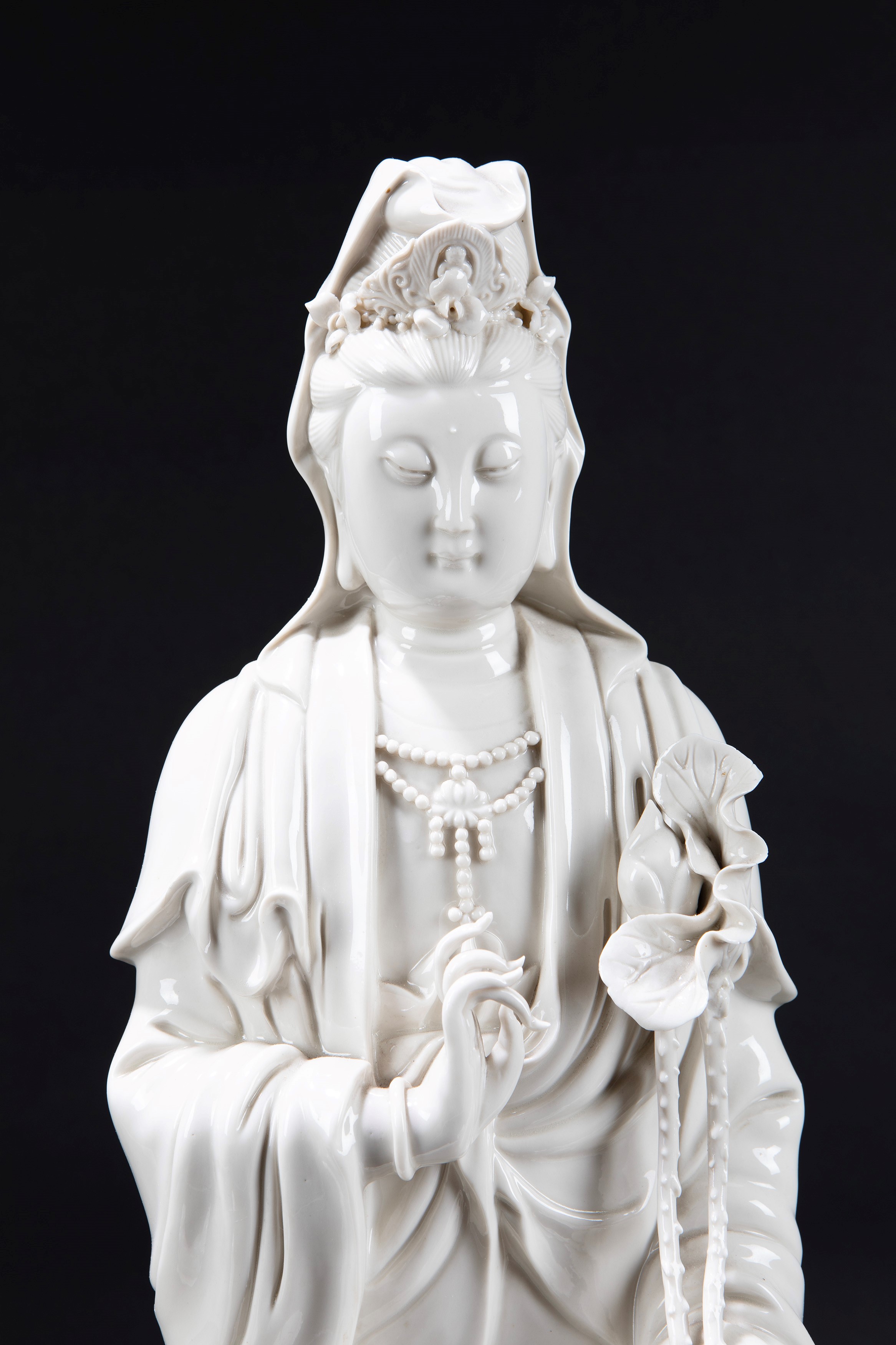 Scultura in porcellana "dehua"