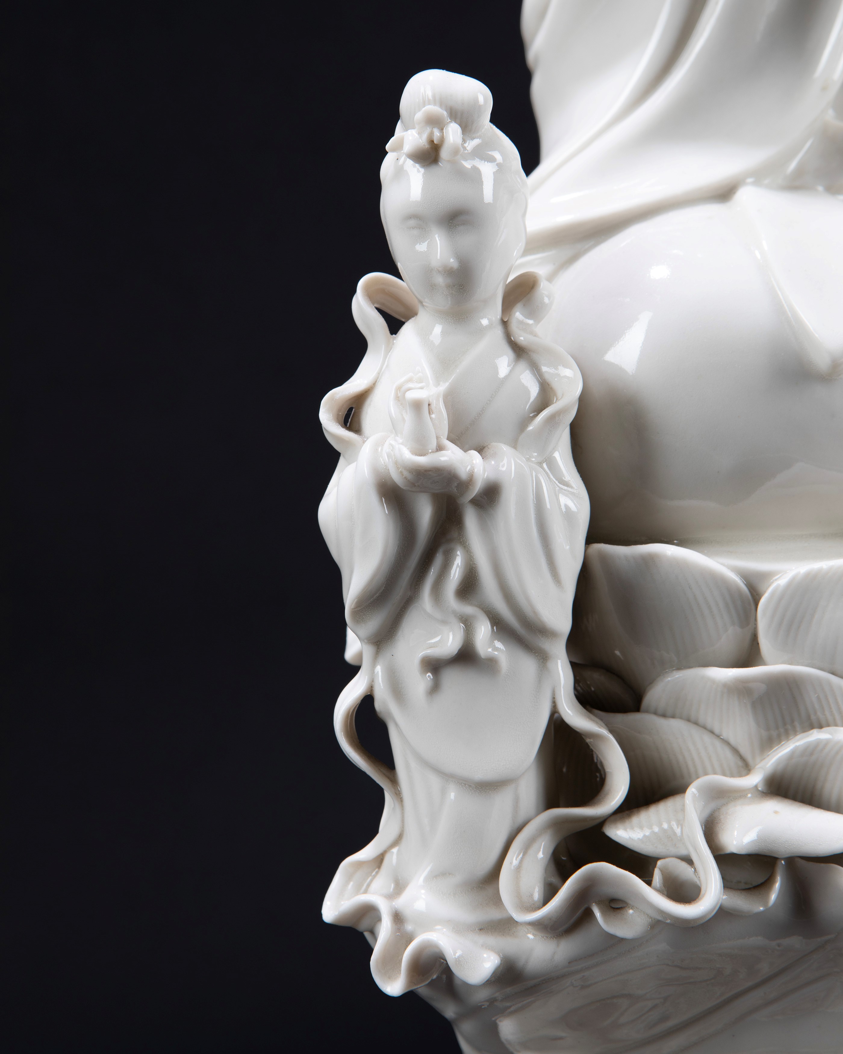 Scultura in porcellana "dehua"