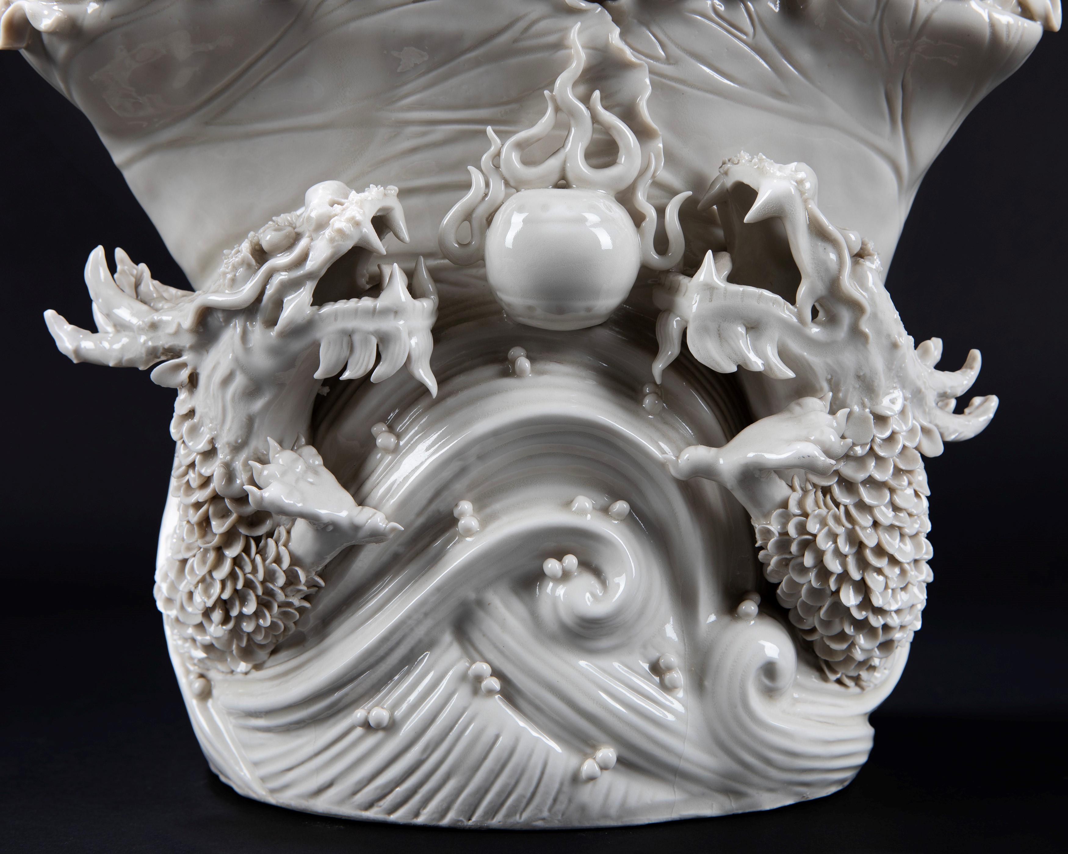 Scultura in porcellana "dehua"