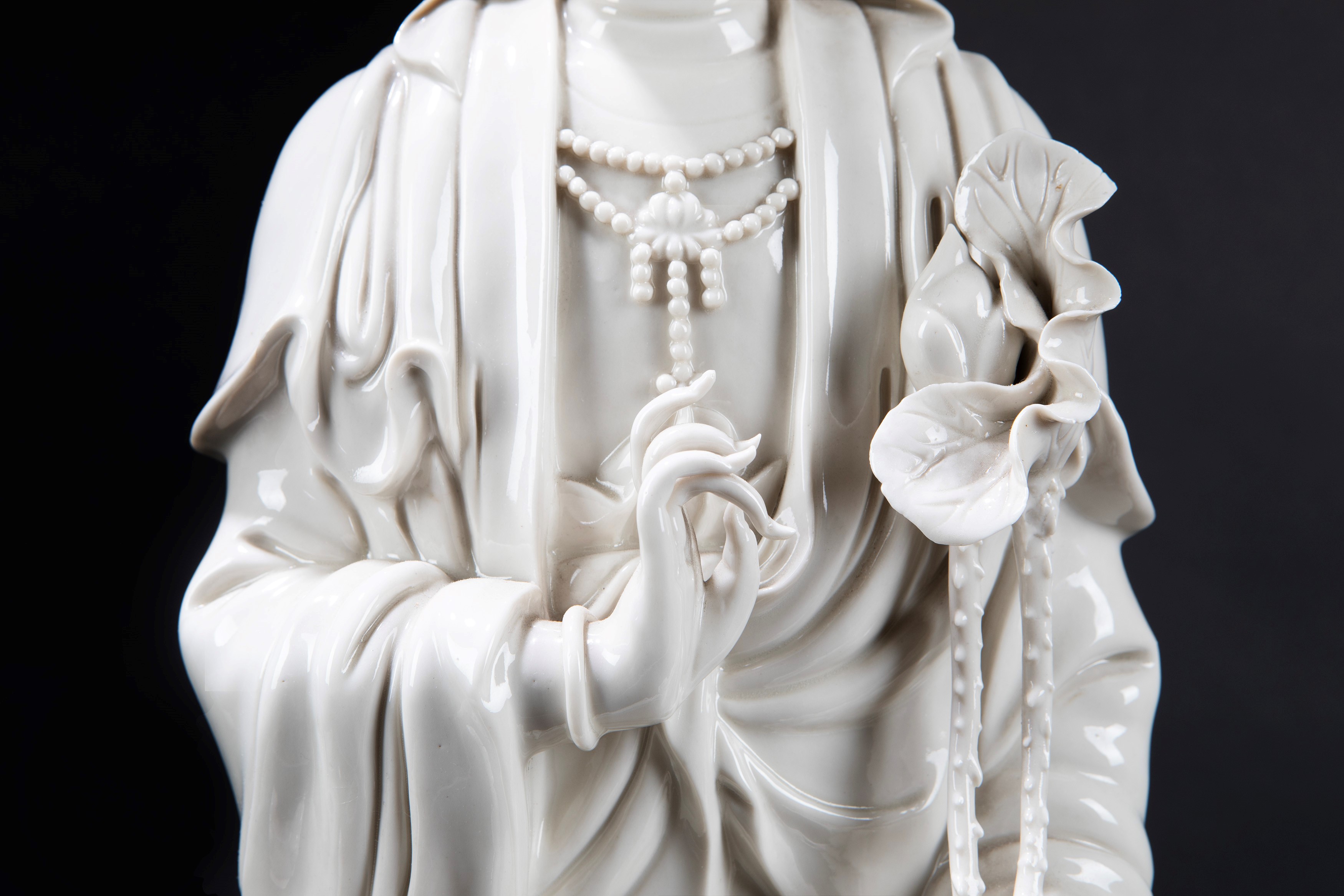 Scultura in porcellana "dehua"