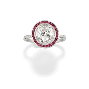 Anello in oro bianco 18K