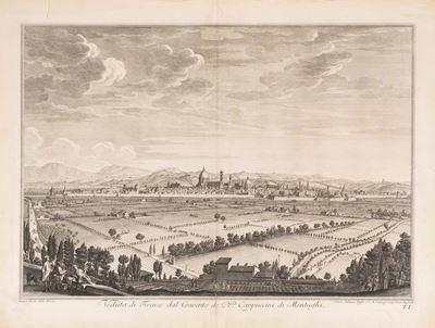 Veduta di Firenze Convento De' Pp. Cappuccini di Montughi