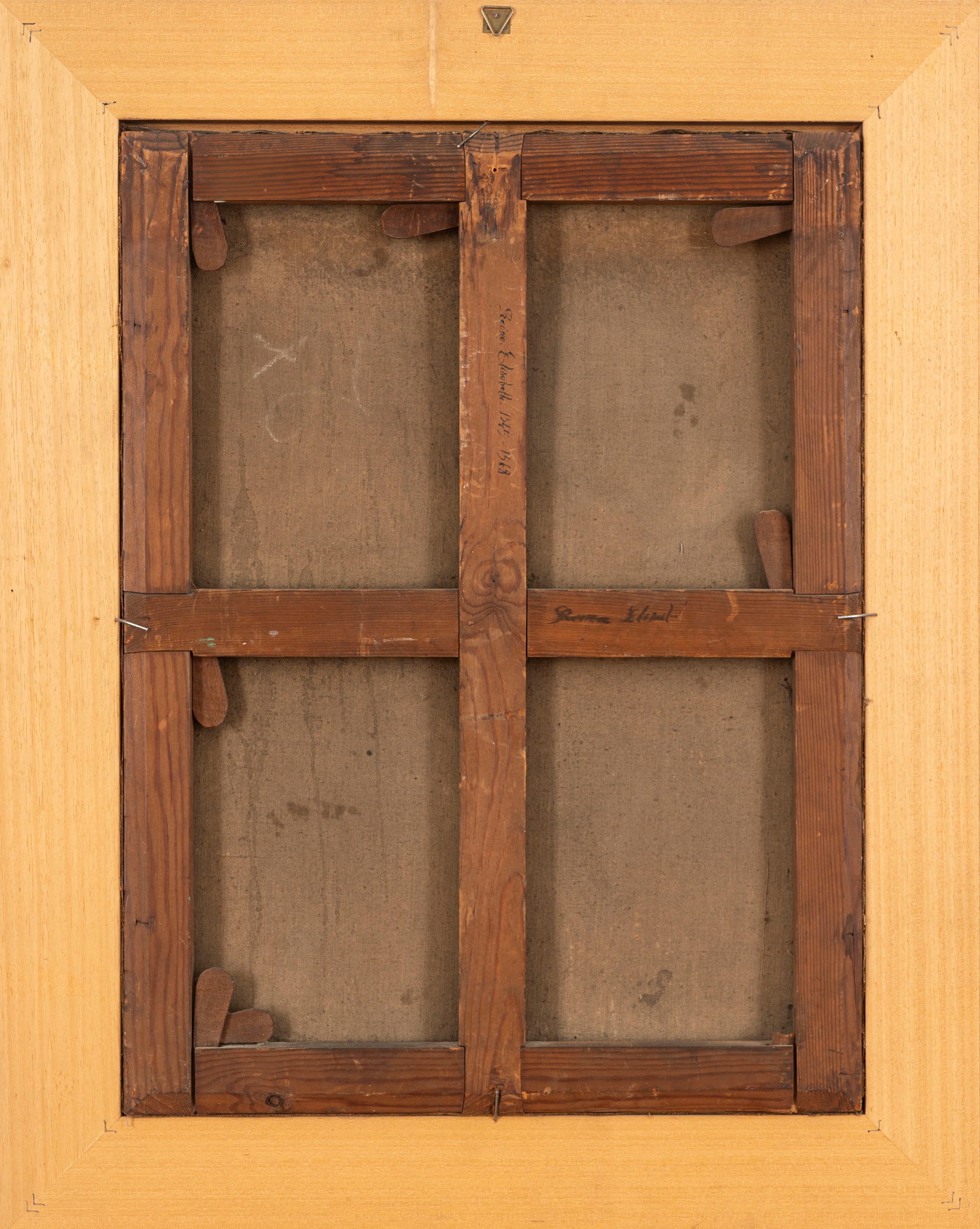 Ritratto di gentildonna a mezzobusto, con collana e orecchini di perle