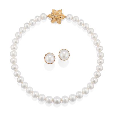 Demi Parure con Perle South Sea