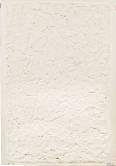 Cretto Bianco (prima Pagina del Libro Variazioni)