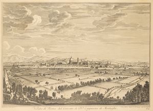 View of Florence from the Convent of the Capuchin Fathers of Montunghi