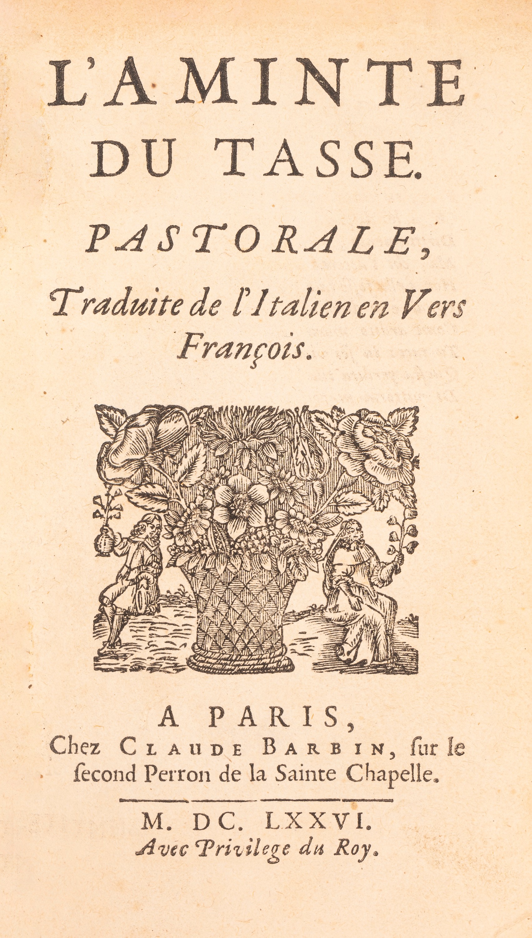 Torquato Tasso - Lotto Composto da 6 Edizioni Dell'aminta in Italiano ed in Francese