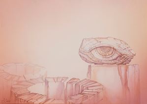 Sguardo sulle rovine del tempio