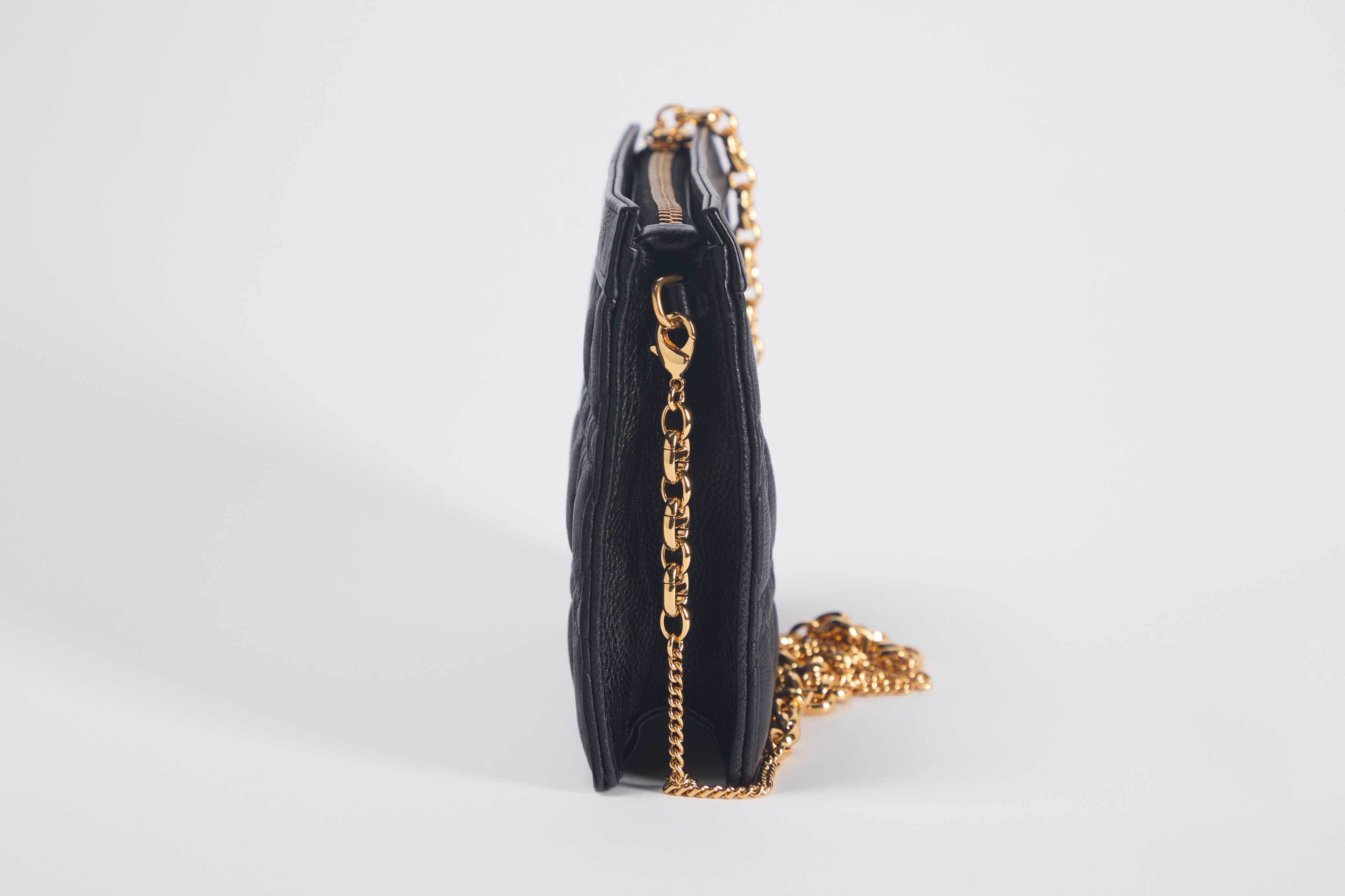 Christian Dior - Pochette Caro in pelle cannage nera