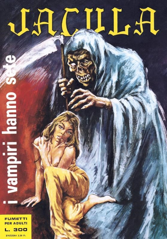 Aleandro Biffi - I vampiri hanno sete - originale di copertina