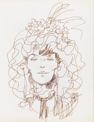 Hugo Pratt, Enki Bilal, Morris, Jean-Claude Forest, ecc…