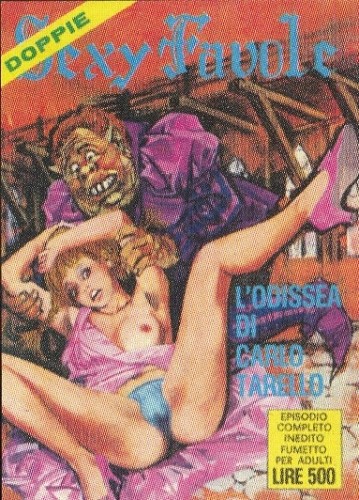 Fernando Carcupino - Copertina per 'L'Odissea di Carlo Tarello' - tempera su cartoncino