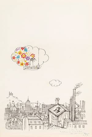 Le printemps dans le ciel de Paris