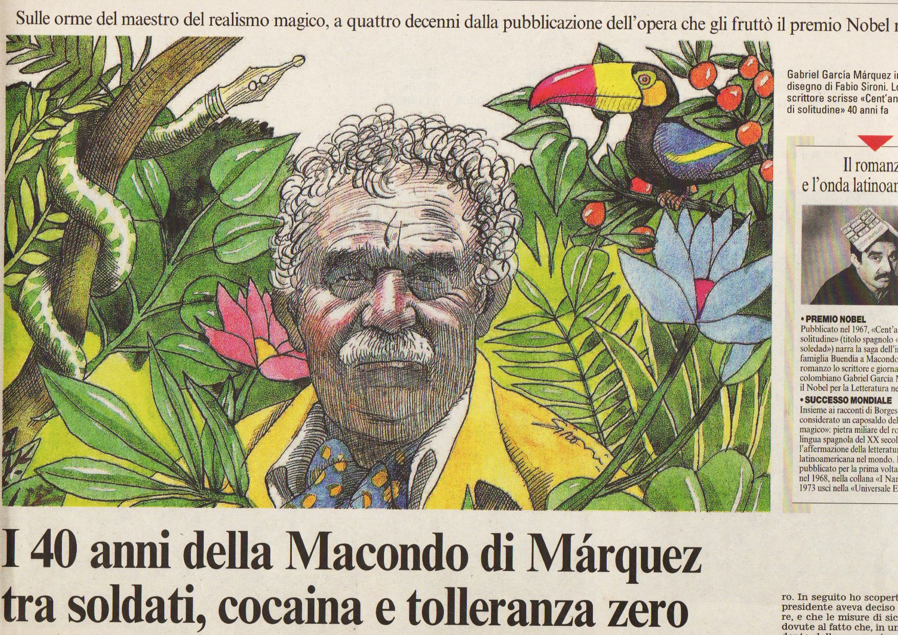 Fabio Sironi - Gabriel García Márquez
