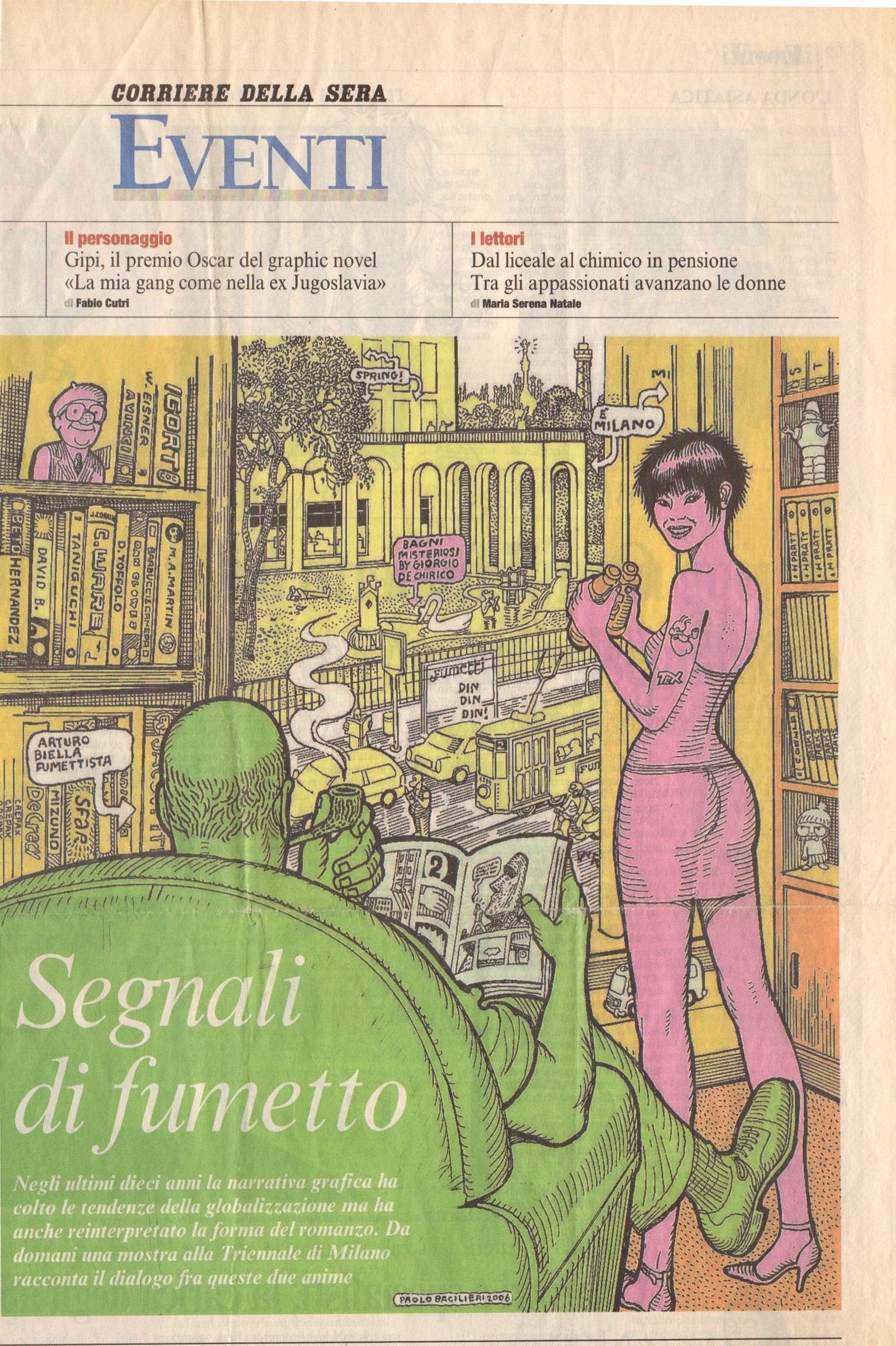 Paolo Bacilieri - Segnali di Fumetto