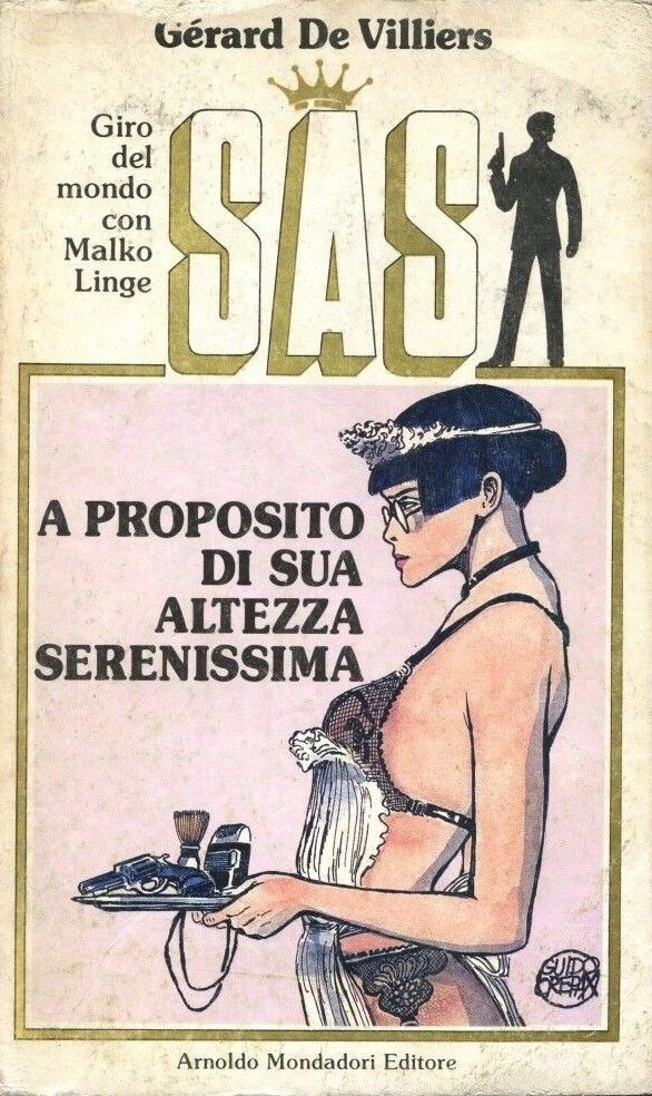 Guido Crepax - A proposito di Sua Altezza Serenissima, matita, china e acquerello su cartoncino