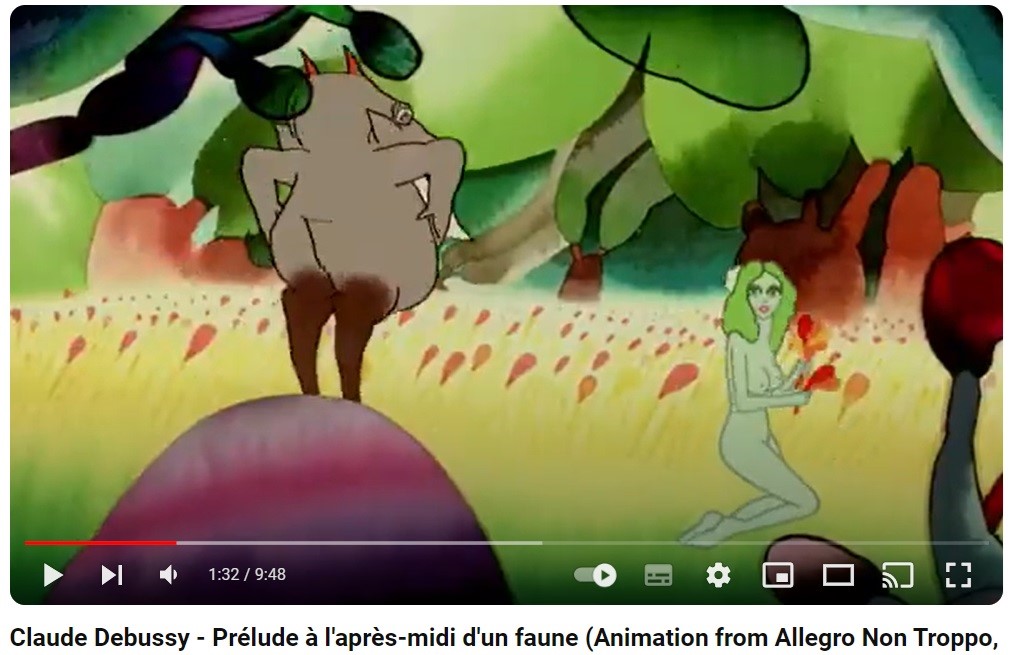 Studio Bozzetto - Allegro Non Troppo - Preludio al Pomeriggio di un Fauno