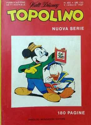 Giuseppe Perego - Topolino N. 605
