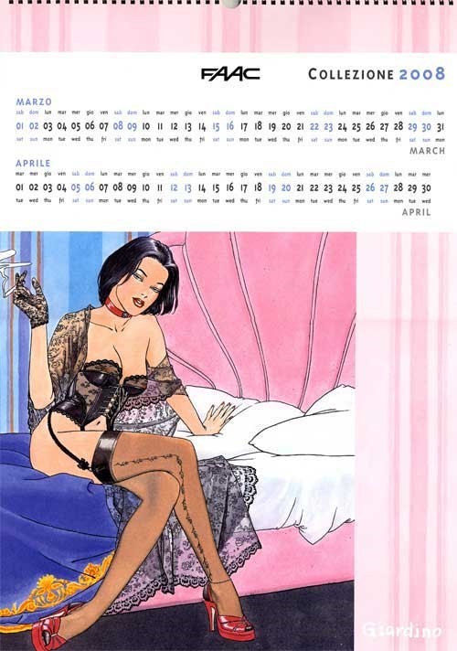 Vittorio Giardino - La Maîtresse - matita, china e acquerello su cartoncino