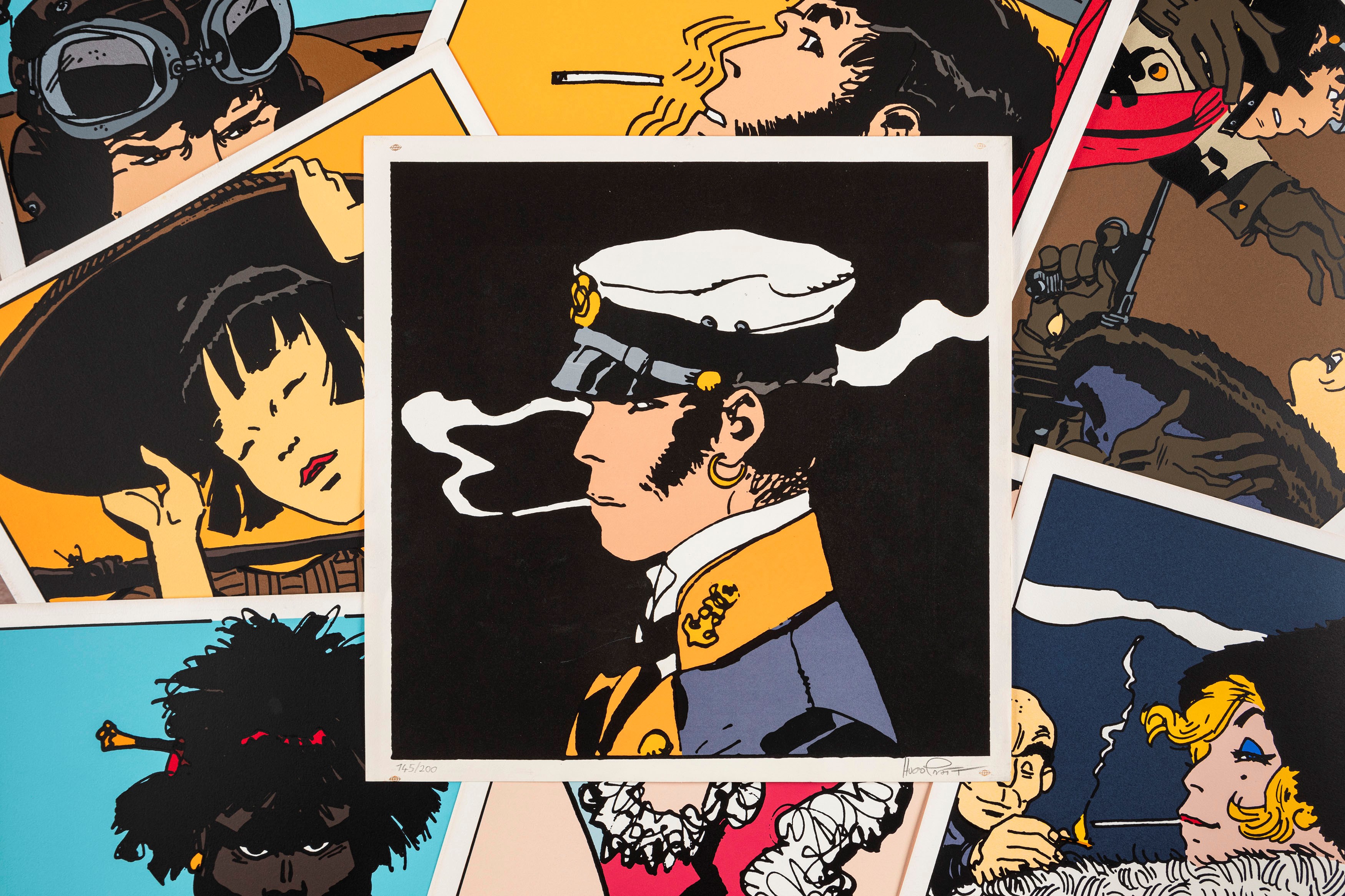 Hugo Pratt - Corto Maltese: Les personnages 1990 | Original Comic