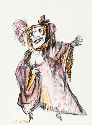 Luzzati Emanuele - Candido - La vecchia