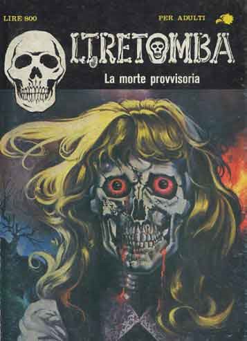 Mario Caria - Oltretomba - La morte provvisoria, tempera su cartoncino