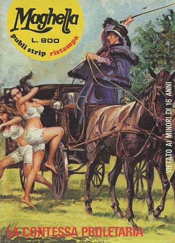 Averardo Ciriello - La contessa proletaria - tempera su cartone