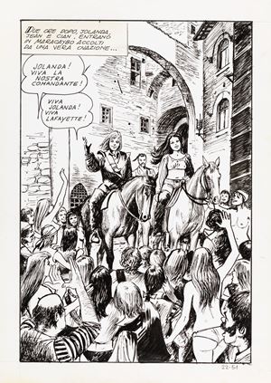 Jolanda de Almaviva - Capelli al vento