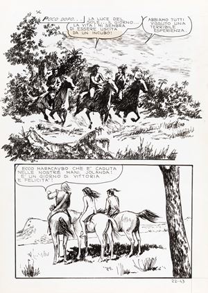 Jolanda de Almaviva - Capelli al vento