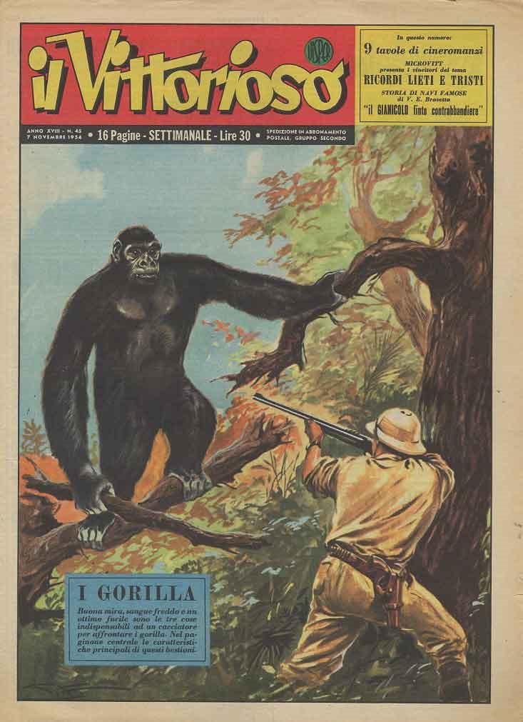 Giulio Ferrari - Il Vittorioso - Caccia al Gorilla