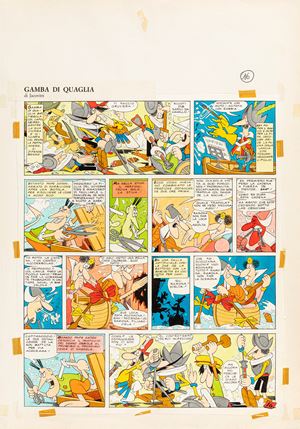 Jacovitti Benito - Gamba di Quaglia