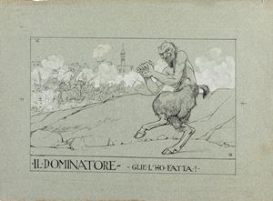 Carnevali  Arnaldo - La moralità della guerra - Il Dominatore