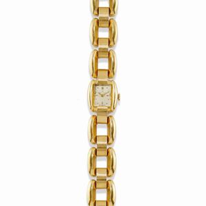 Orologio da donna in oro giallo 18K