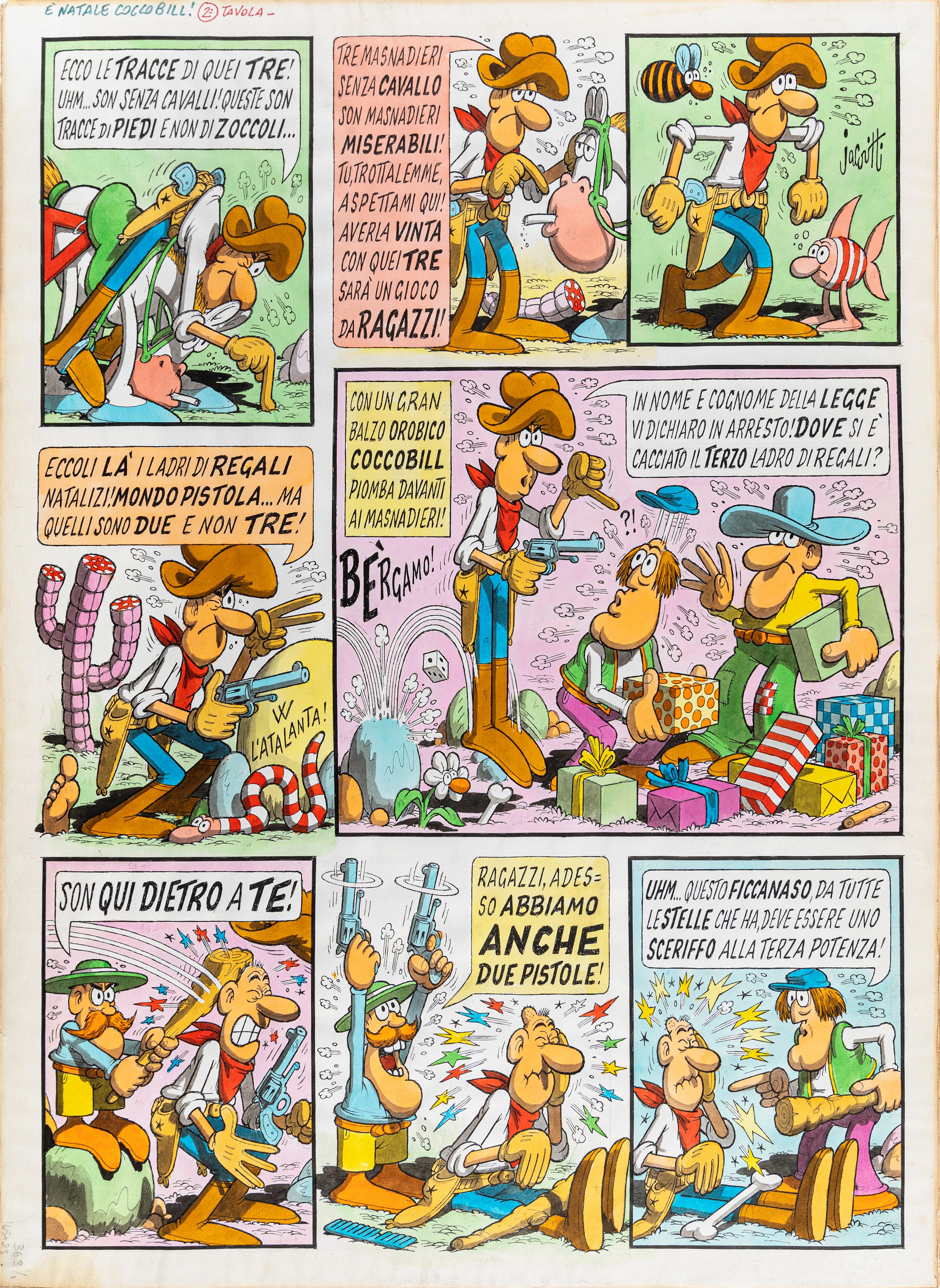 Benito Jacovitti - È Natale Cocco Bill