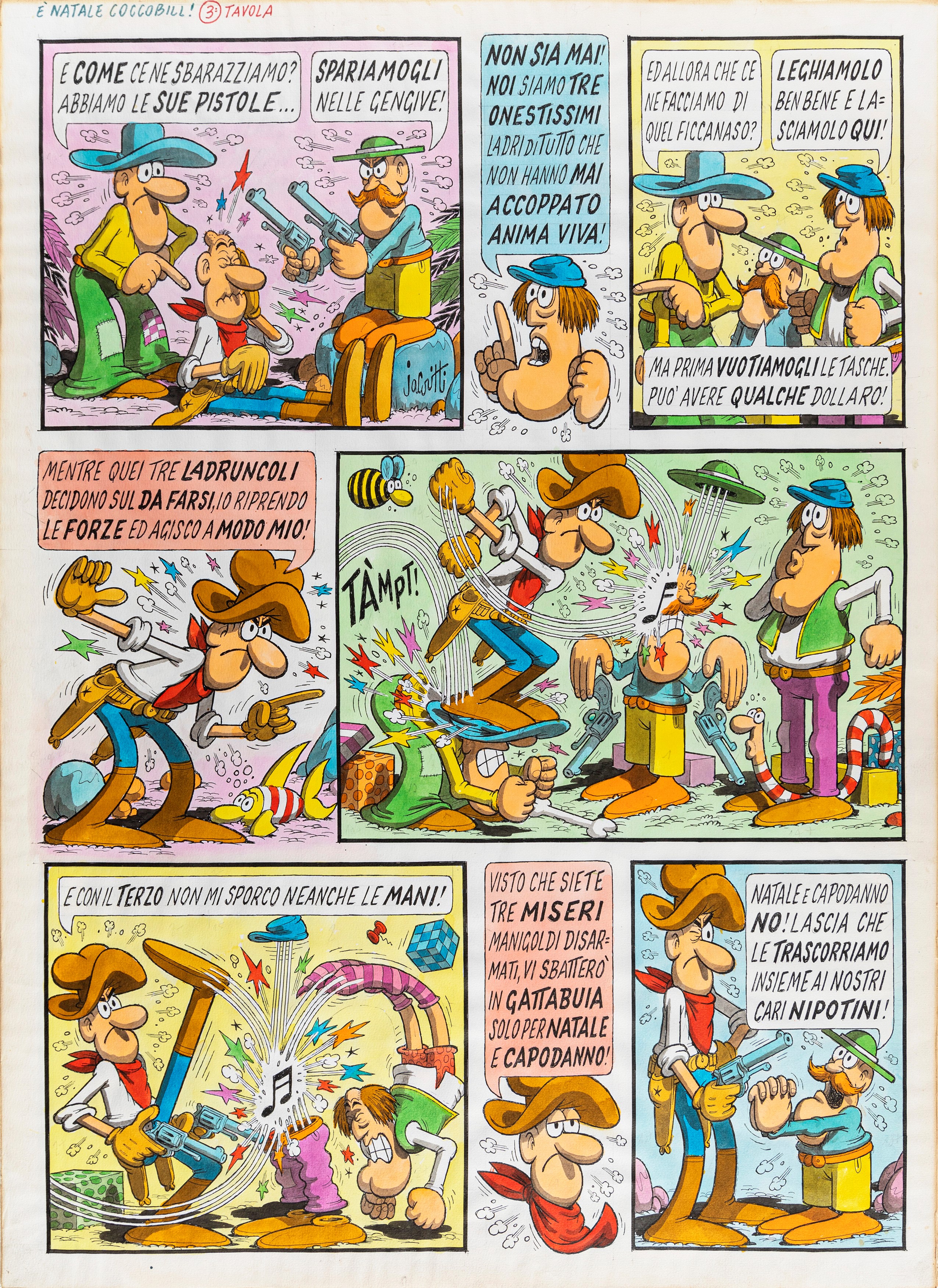 Benito Jacovitti - È Natale Cocco Bill