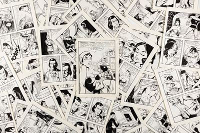 Kara, La spagnola sa amar così lingua in bocca notte e dì - Storia completa in 64 tavole, matita ...