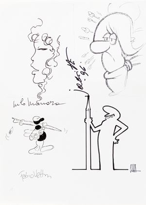 Manara, Jacovitti, Cavandoli e Vettori