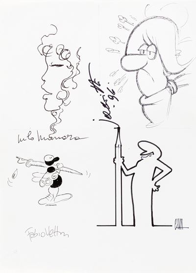 Manara, Jacovitti, Cavandoli e Vettori