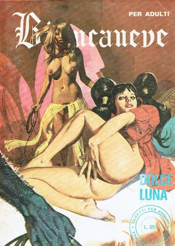 Alessandro Biffignandi - Biancaneve - Dolce Luna, tempera su cartone