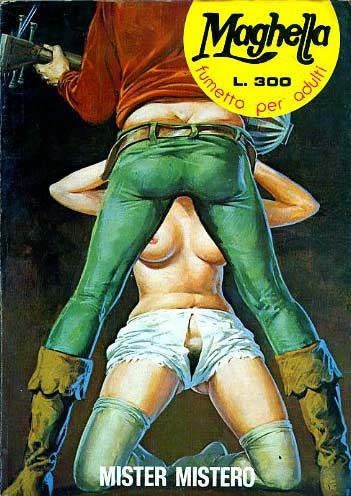 Averardo Ciriello - Maghella - Mister Mistero, tempera su cartone