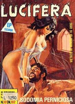 Averardo Ciriello - Lucifera - Sodomia perniciosa, tempera su cartone
