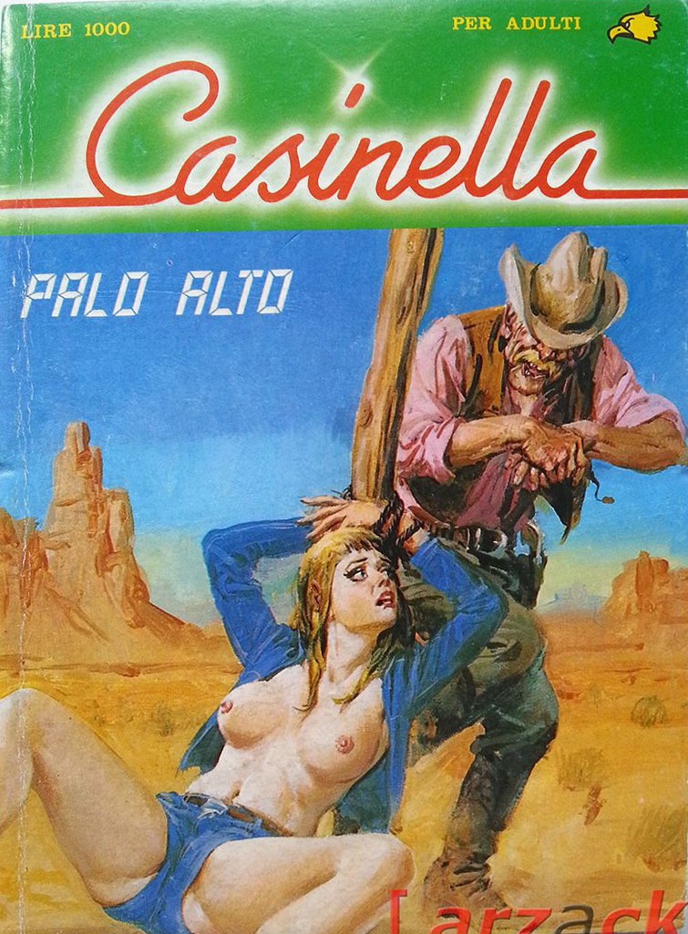 Averardo Ciriello - Copertina originale per 'Palo Alto', tempera su cartone