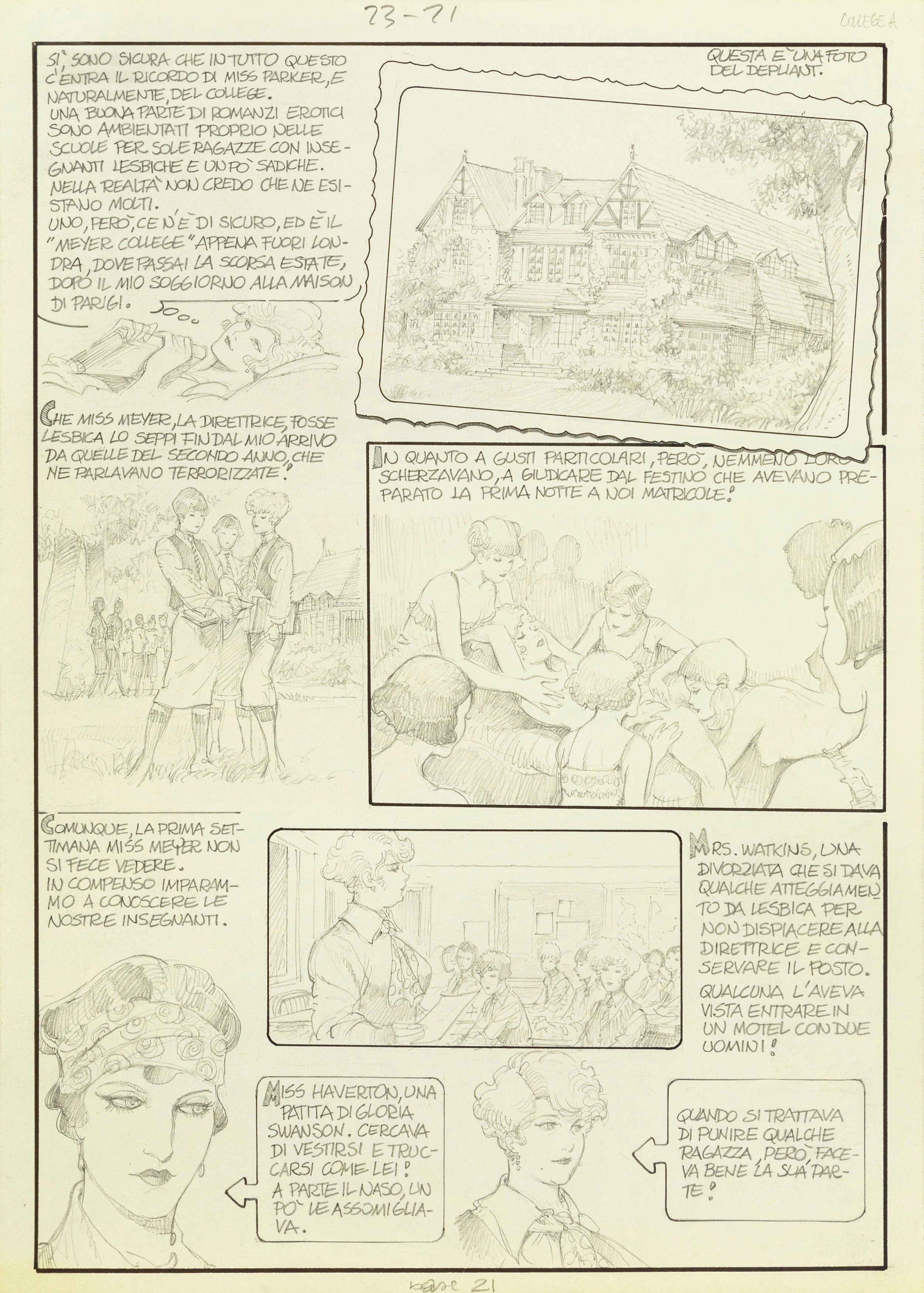 LEONE FROLLO 　MONA STREET ＆C Leone Frollo - Mona Street anni 90 | Fumetti: I Maestri dell