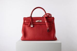 Hermès - Borsa Kelly Retourne 35 cm