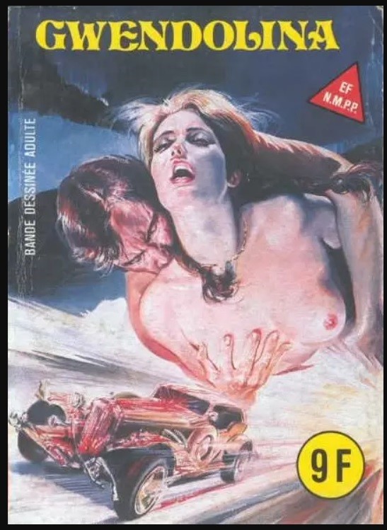 Enzo Sciotti - Salto mortale - Originale di copertina in tempera su cartone