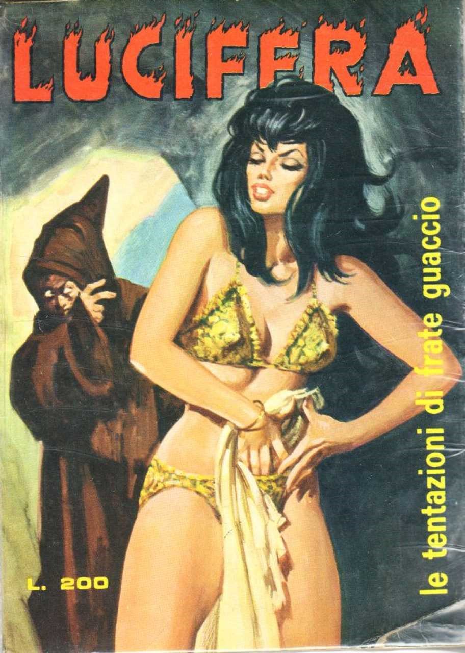 Studio Rosi - Lucifera - Le tentazioni di Frate Guaccio, tempera su cartone