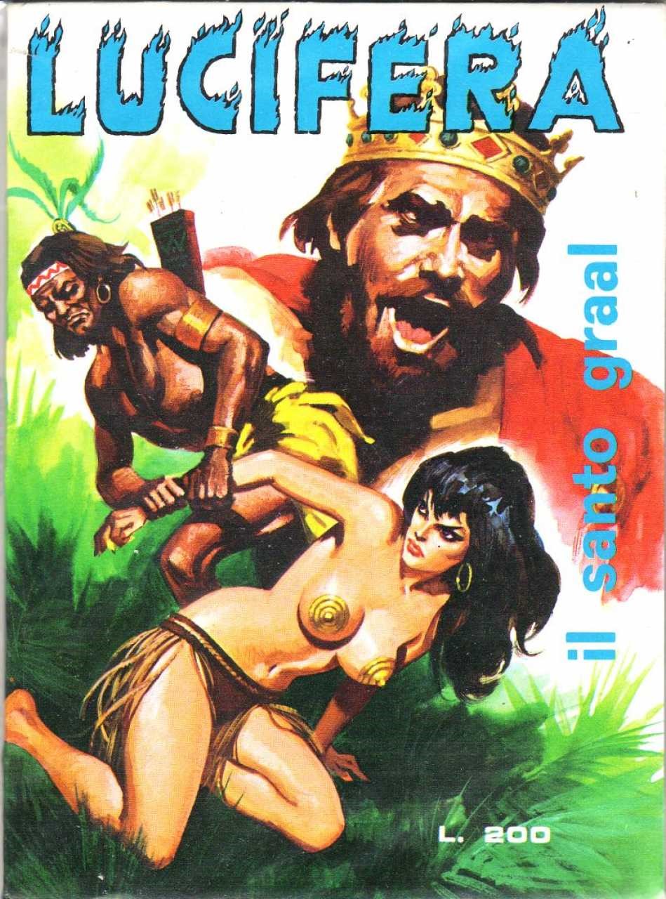 Studio Rosi - Lucifera - Il Santo Graal, tempera su cartone